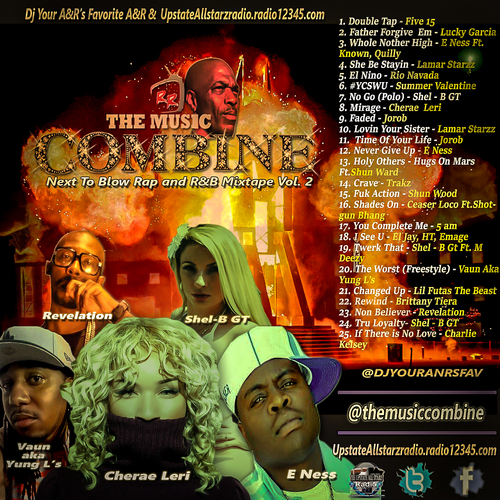 The Music Combine Next To Blow R&b/rap Mixtape Vol.2 Featuring JoRob