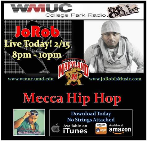 JoRob Live WMUC Mecca HipHop